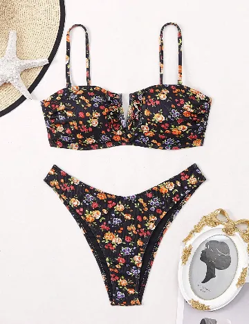 Costum de baie SHEIN, floral