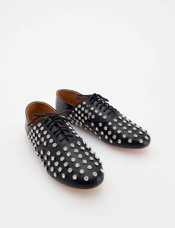Pantofi Reserved, negru