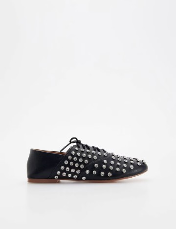 Pantofi Reserved, negru