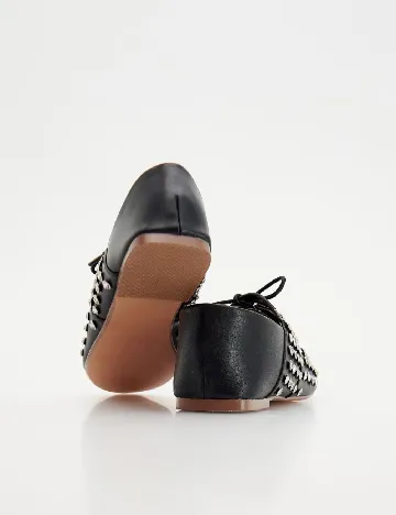Pantofi Reserved, negru