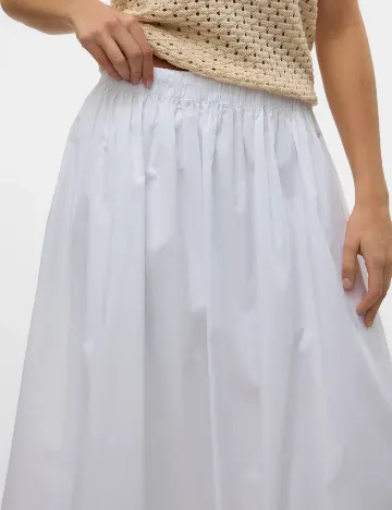Fusta Vero Moda, alb