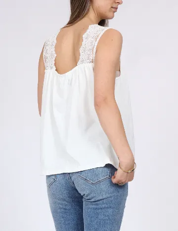 Maiou Vero Moda, alb
