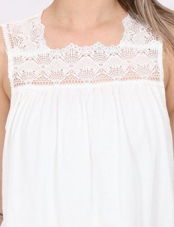 Maiou Vero Moda, alb