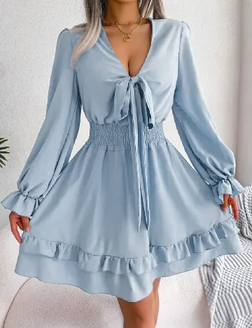 Rochie scurta SHEIN, albastru