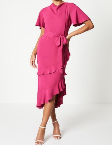 Rochie medie Coast, roz
