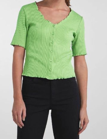 Cardigan Pieces, verde