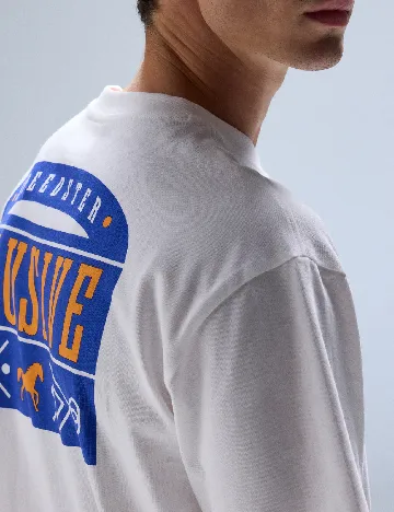 Tricou Reserved, alb
