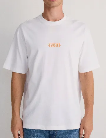 Tricou Reserved, alb
