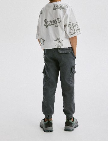 Pantaloni Reserved, gri