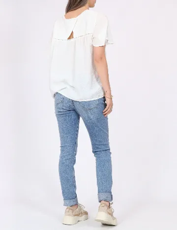 Bluza Vero Moda, alb