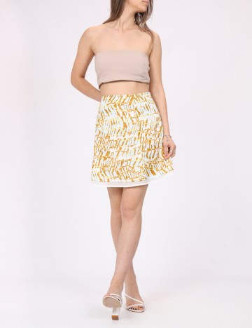 Fusta Vero Moda, mix culori