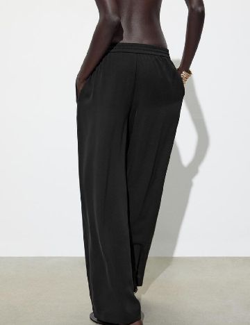 Pantaloni de pijama Zara, negru
