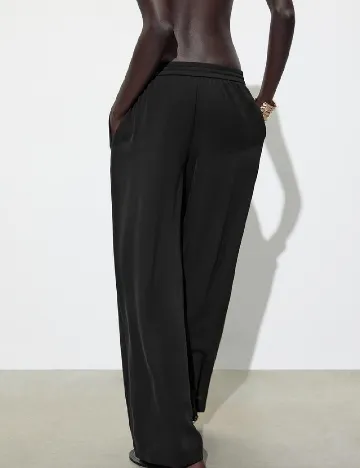 Pantaloni de pijama Zara, negru