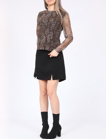 Bluza Only, animal print