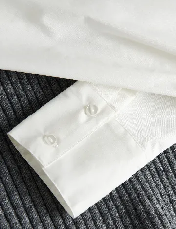 Bluza Reserved, alb/gri
