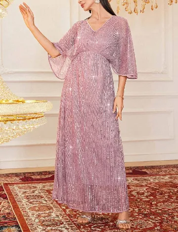 Rochie medie SHEIN, roz