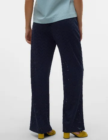 Pantaloni Vero Moda, bleumarin