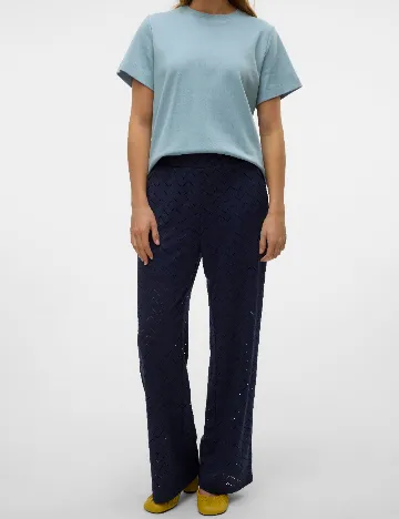 Pantaloni Vero Moda, bleumarin