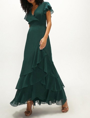 Rochie lunga Coast, verde
