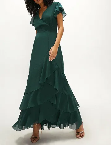 Rochie lunga Coast, verde
