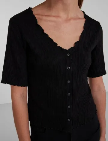 Cardigan Pieces, negru