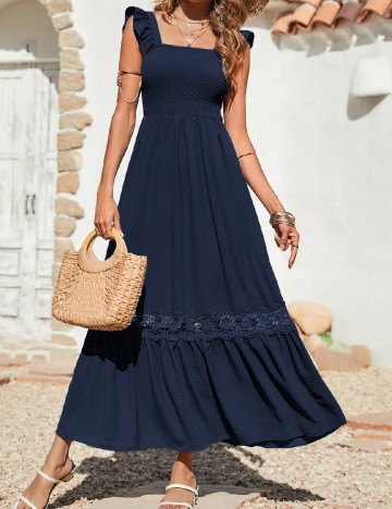 Rochie lunga SHEIN, albastru