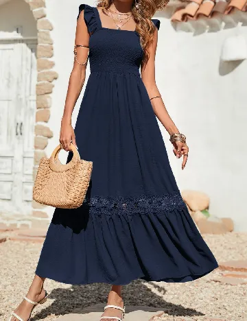Rochie lunga SHEIN, albastru