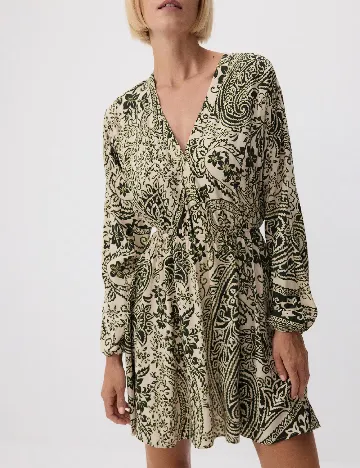 Rochie scurta Reserved, verde