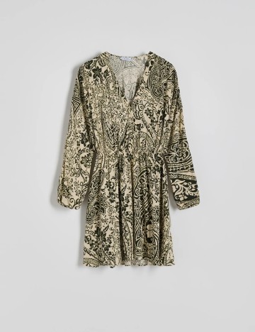 Rochie scurta Reserved, verde