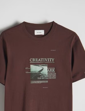 Tricou Reserved, maro