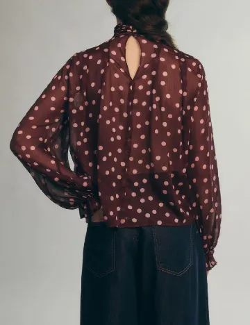 Bluza Reserved, visiniu