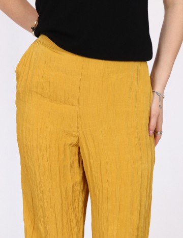 Pantaloni Vero Moda, galben