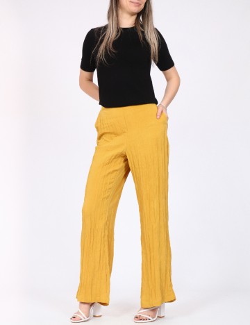 Pantaloni Vero Moda, galben