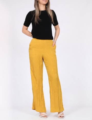 Pantaloni Vero Moda, galben