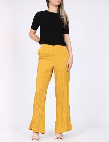 Pantaloni Vero Moda, galben