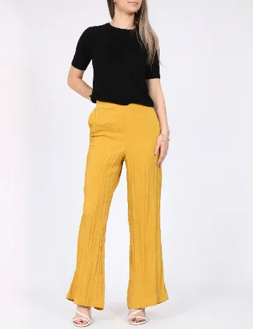Pantaloni Vero Moda, galben