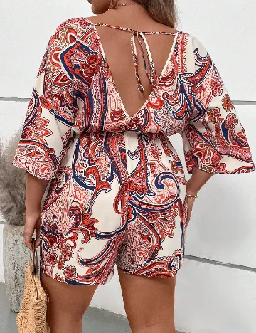 Salopeta SHEIN CURVE, mix culori
