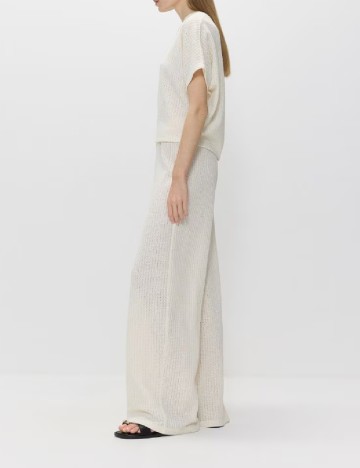 Pantaloni Reserved, ecru