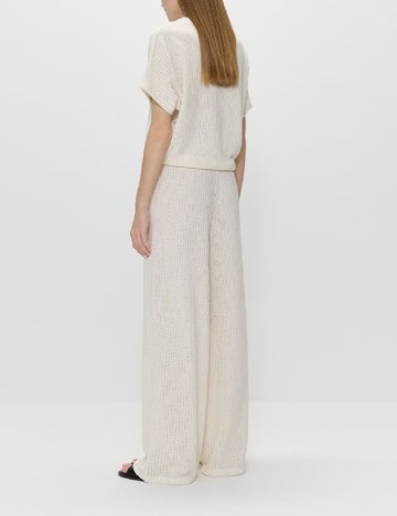 Pantaloni Reserved, ecru