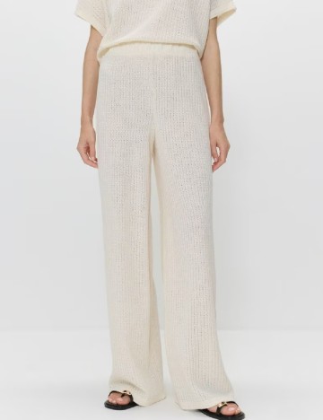 Pantaloni Reserved, ecru