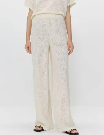 Pantaloni Reserved, ecru