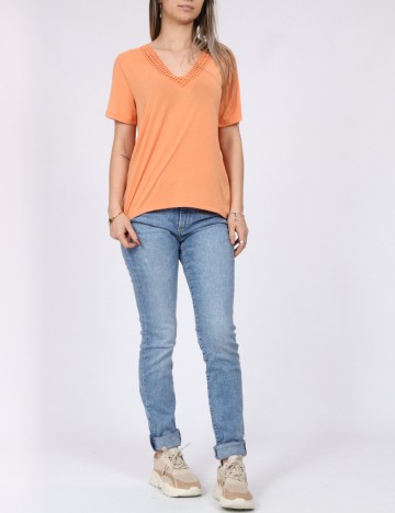 Tricou Vero Moda, portocaliu