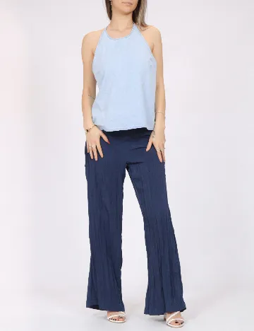 Top Vero Moda, albastru