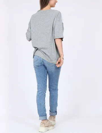 Tricou Only, gri