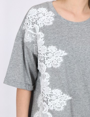 Tricou Only, gri