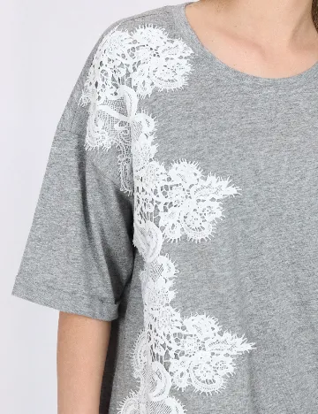 Tricou Only, gri