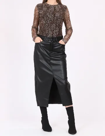 Fusta Vero Moda, negru