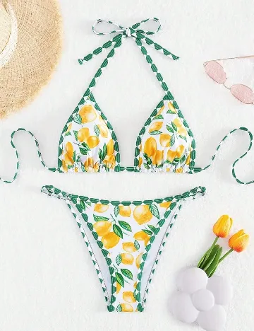 Costum de baie SHEIN, mix culori