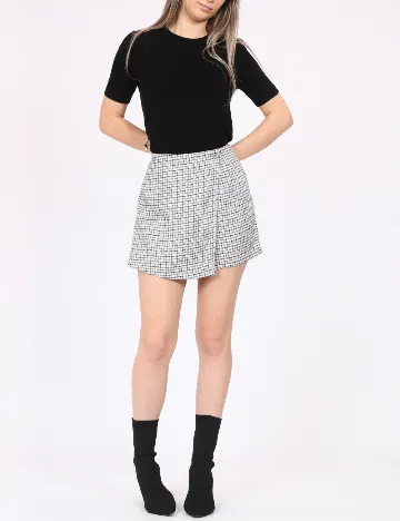 Fusta pantalon Vero Moda, gri