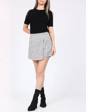 Fusta pantalon Vero Moda, gri